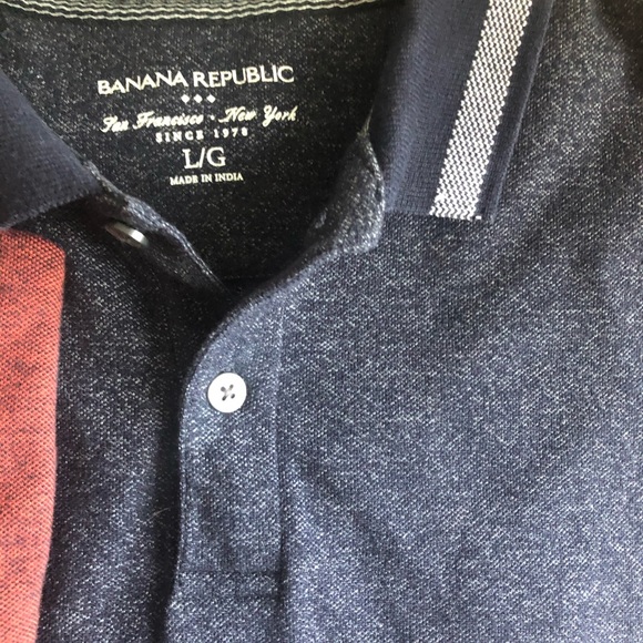Men’s Short Sleeve Banana Republic Polos - Picture 2 of 4